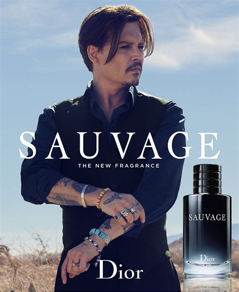 Johnny Depp aftershave advert